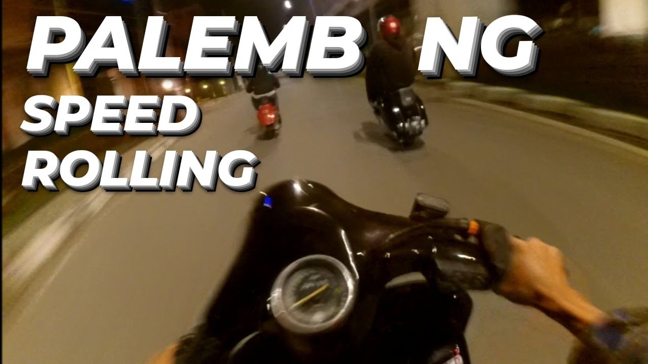 ROADRACE KAMPUNG VESPA RACING SAMPAI STANDING DI PALEMBANG  || Part2 #Vesvlog #motovlog #vespa