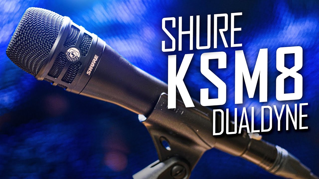 SHURE KSM8 Dualdyne Dynamic Microphone for Livestreaming