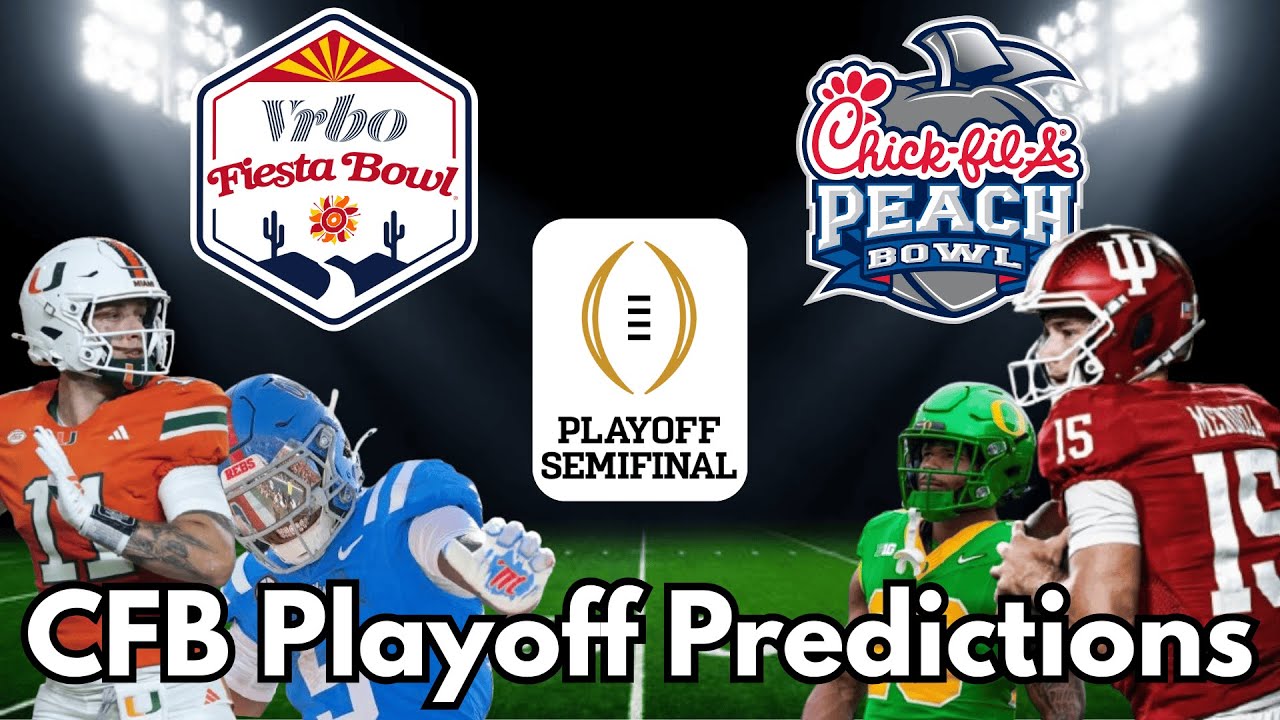 College Football Playoff Reactions! #peachbowl #fiestabowl #cfbplayoff