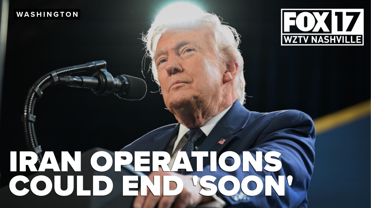 Trump says Iran operations could end 'soon' as military campaign runs ahead of schedule