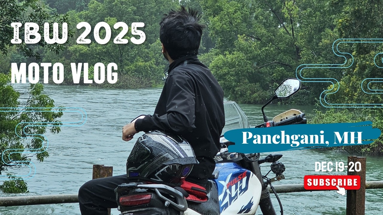 IBW 2025, Panchgani, MH | MotoVlog | Xpulse 200