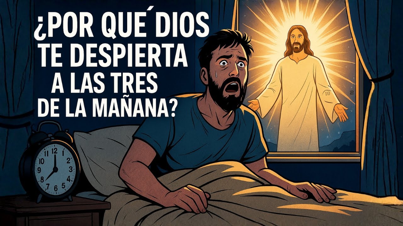 ESTA ES LA RAZÓN POR LA QUE DIOS TE DESPIERTA A LAS 3 DE LA MAÑANA 