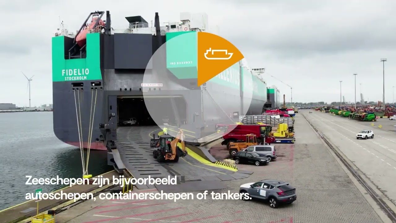 300 000 scheepvaartbewegingen per jaar in Antwerpen en Zeebrugge