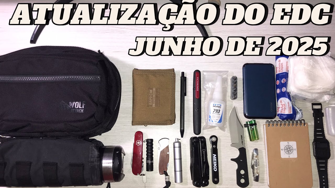 Atualização do meu EDC de junho de 2025 !