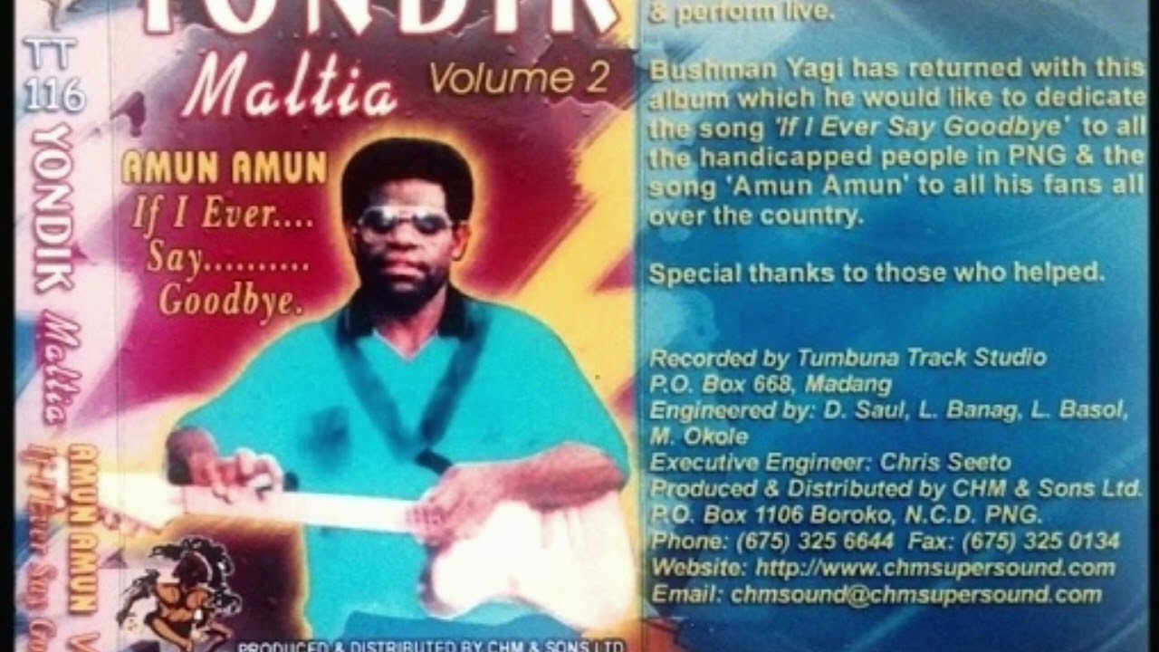 Yondik Vol.2- Amun amun (Papua New Guinea Oldie)