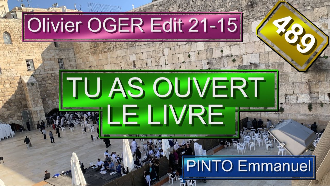 TU AS OUVERT LE LIVRE - EDIT 21 15 - N° 489