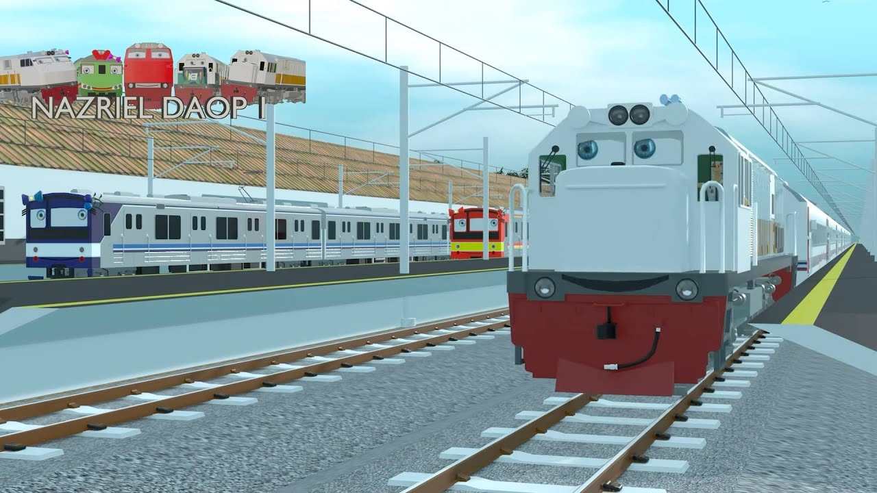 KERETA BARU DARI JEPANG | GENG LOKOMOTIF EPISODE 6 |KERETA API | COMMUTER LINE |TRAIN
