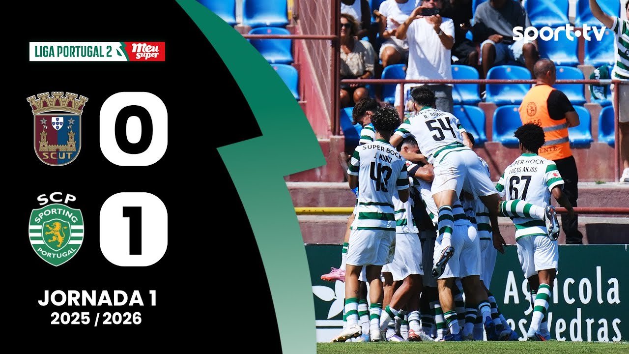 Resumo: Torreense 0-1 Sporting CP B - Liga Portugal Meu Super | sport tv