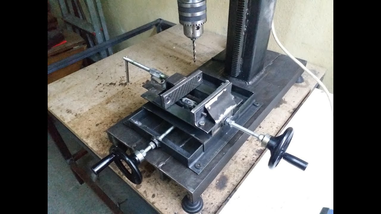 Sütunlu matkap mengenesi yapımı  Adjustable clamp construction