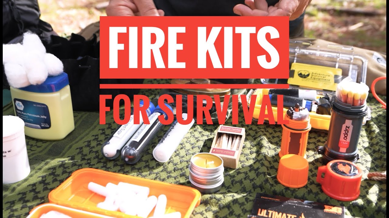 Master Fire Starting Kits for Survival | DVI Bushcraft Class using PACE Methodology