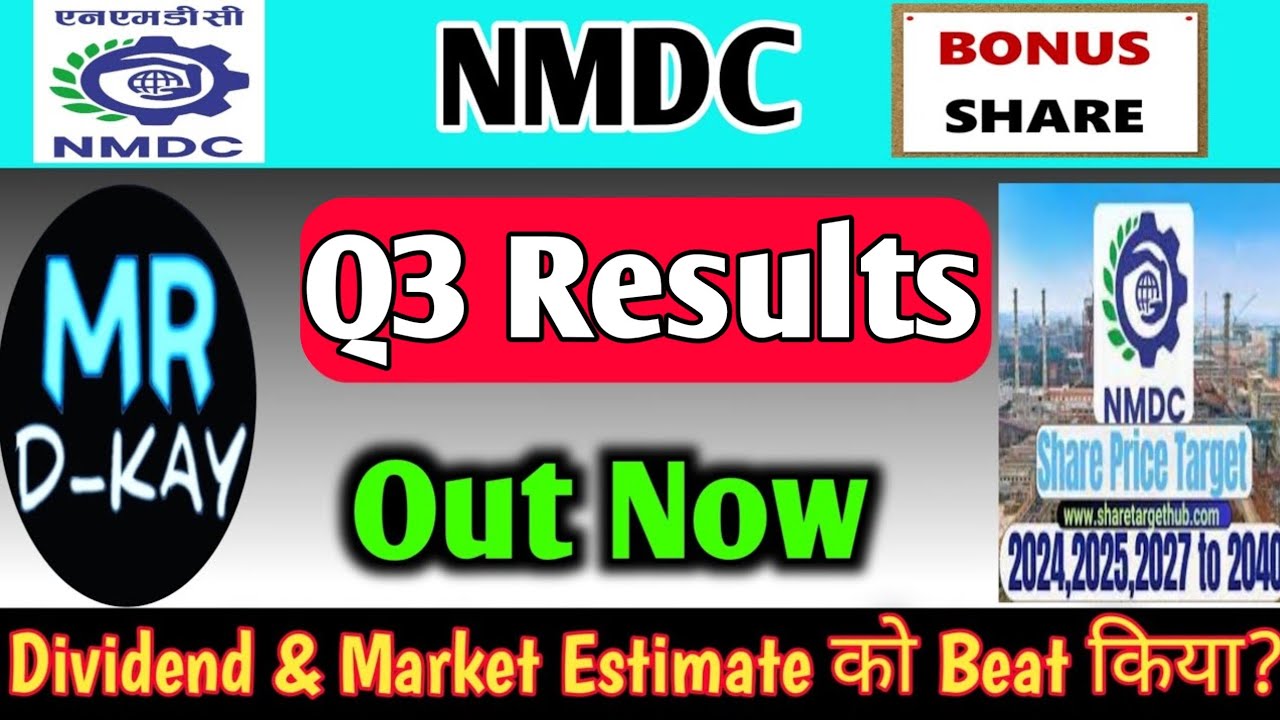 NMDC Q3 results 2025 | NMDC Results Today NMDC latest news | NMDC Share News