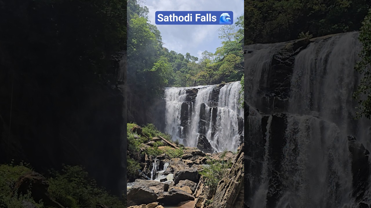 #waterfallshorts #nature #karnatakatourism #travelindia #2025 #travel #ytshorts#fyp#viral#trending