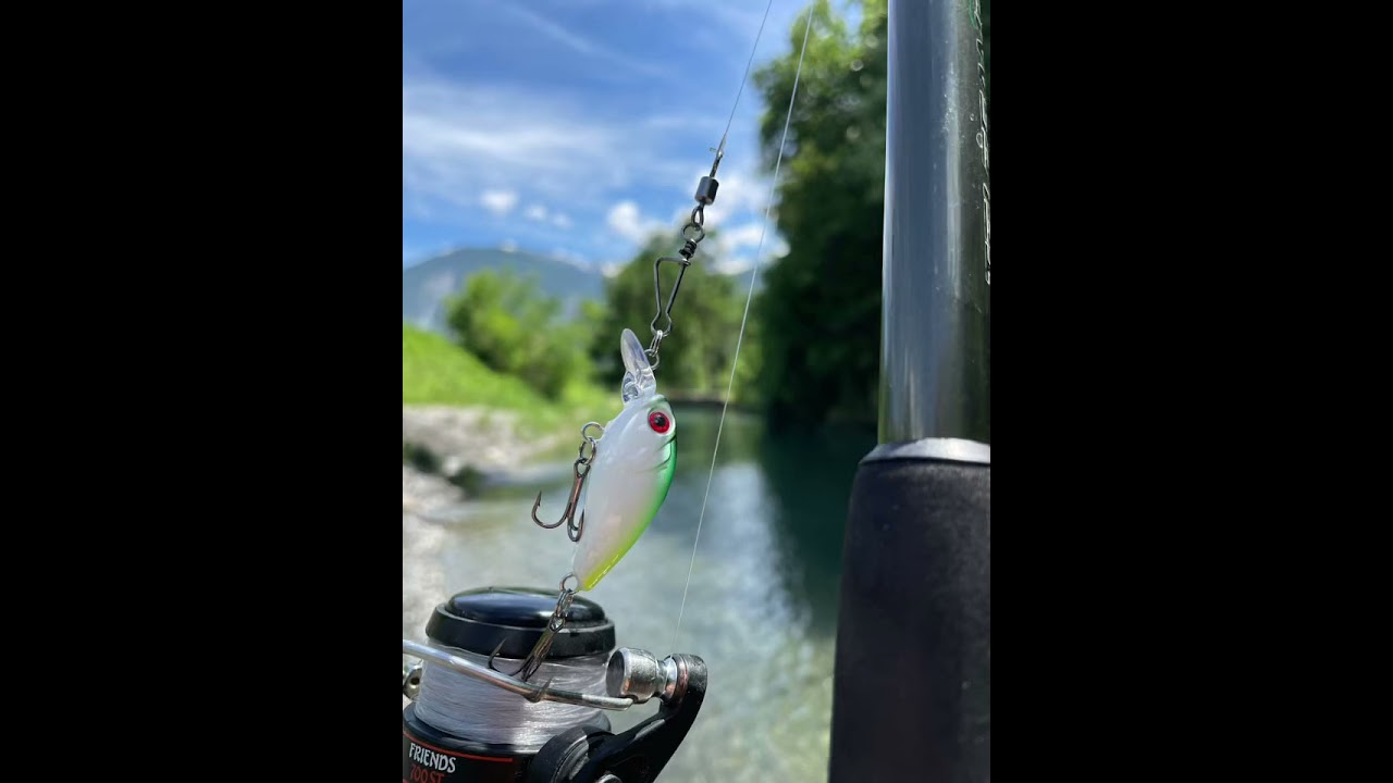 Leurre &agrave; bille surface 👌🐟💙 #leurre #fishing #p&ecirc;che #fish #truite