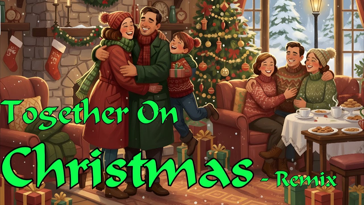 Together at Christmas (Remix) | Orchestral Metal Holiday Song | Electric Medieval Christmas Music