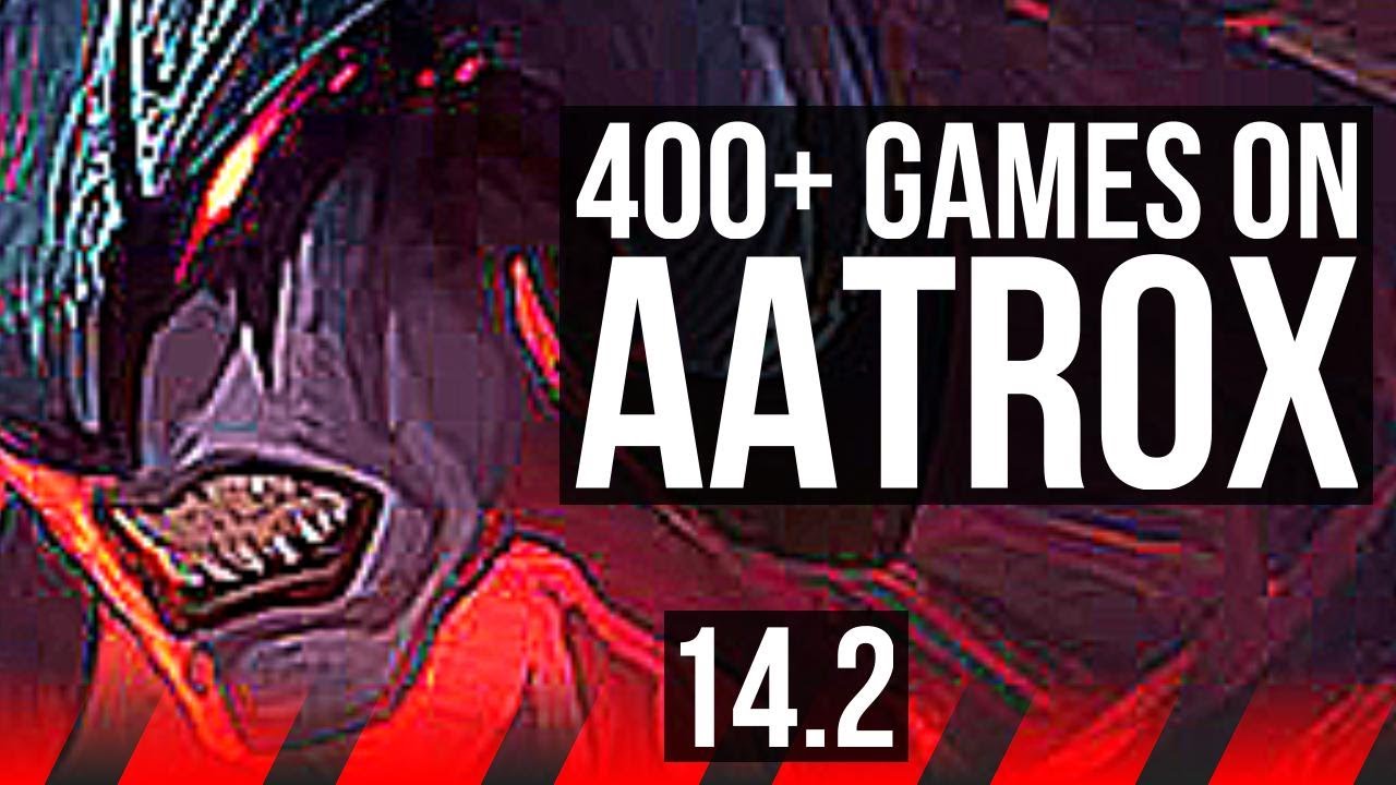 AATROX vs MASTER YI (TOP) | 400+ games, 7/2/4 | KR Grandmaster | 14.2