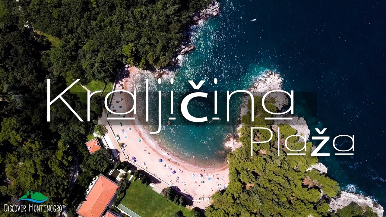 Kraljičina Plaža - Queen's Beach ~ Budva || Discover Montenegro in colour ™ #budva  🍹⛱️🌞 🌊🐚🦀⚓️🥽🏊⛵