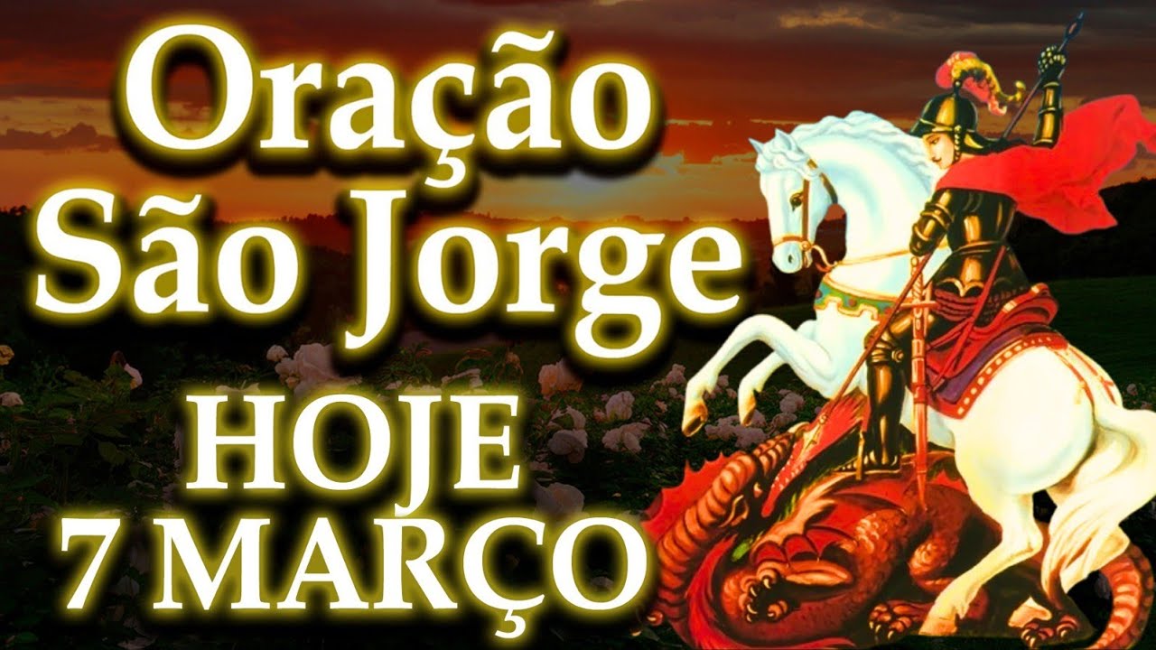 Confiança em São Jorge nas horas de aflição