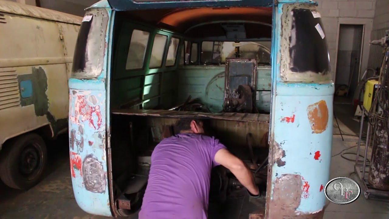 KOMBI 59 - Assoalho do Motor - Parte 2