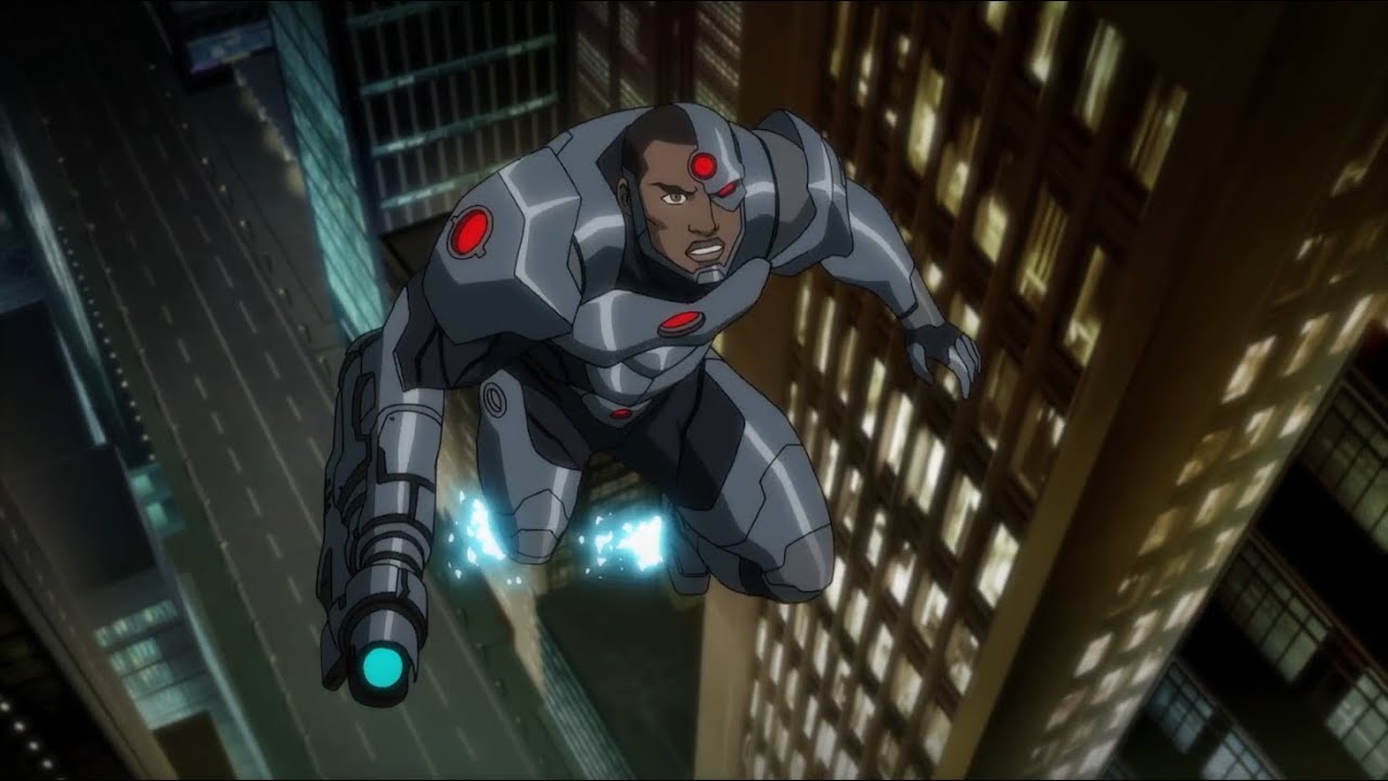 Cyborg (DCAMU) Powers and Fight Scenes - JLTOA to Justice League Dark Apokolips War