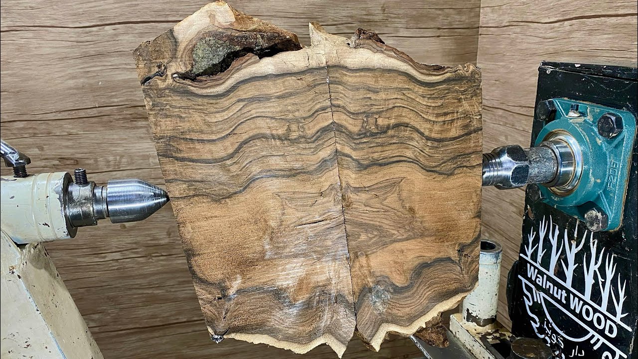 Segmented Woodturning: The Most Beautiful Black Walnut Grain I’ve Ever Turned