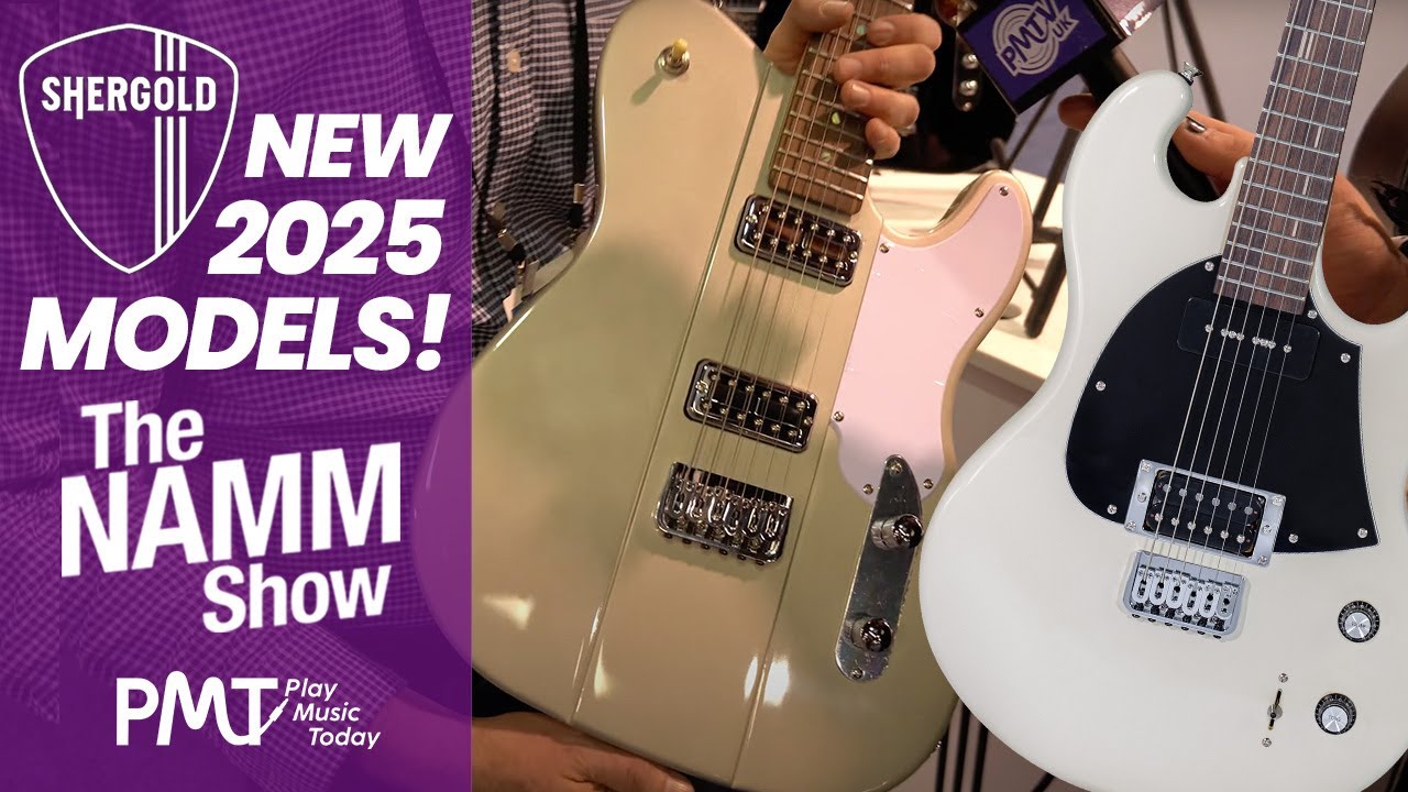 A Historic British Guitar Brand, Revamped! - New 2025 Shergold Guitars - NAMM 2025