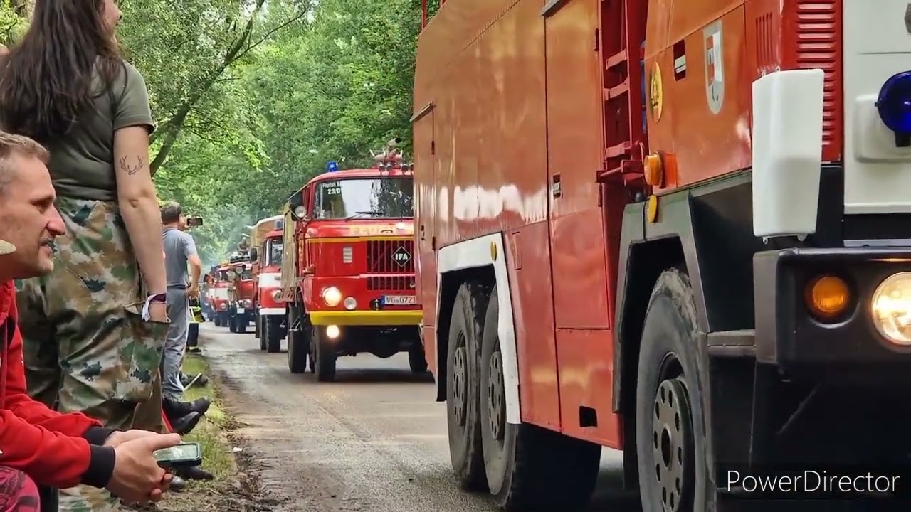 pütnitz ostblocktreffen  Platz parade 2024