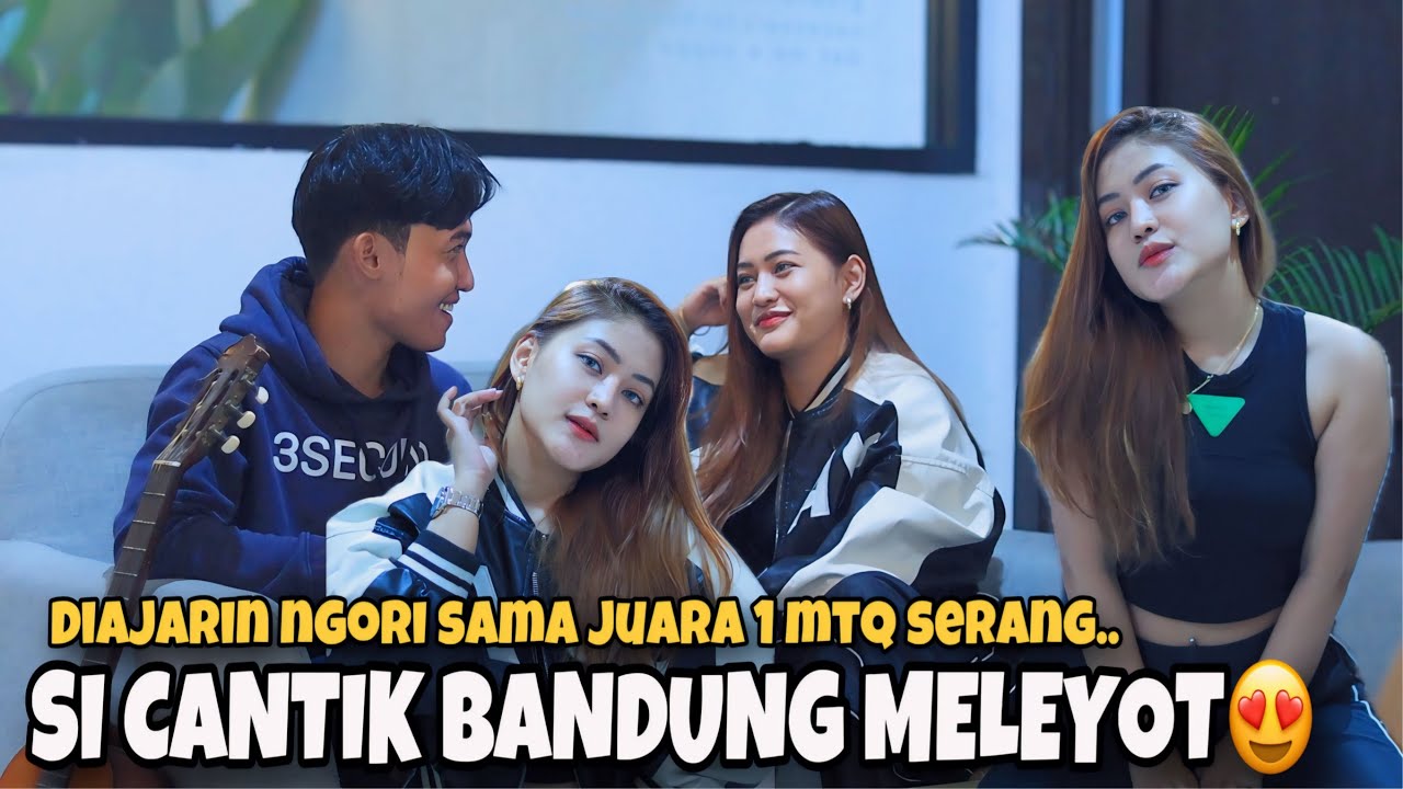 PRANK SHOLAWAT & NGAJI❗️CEWEK CANTIK BANDUNG MELELEH BANGET😍