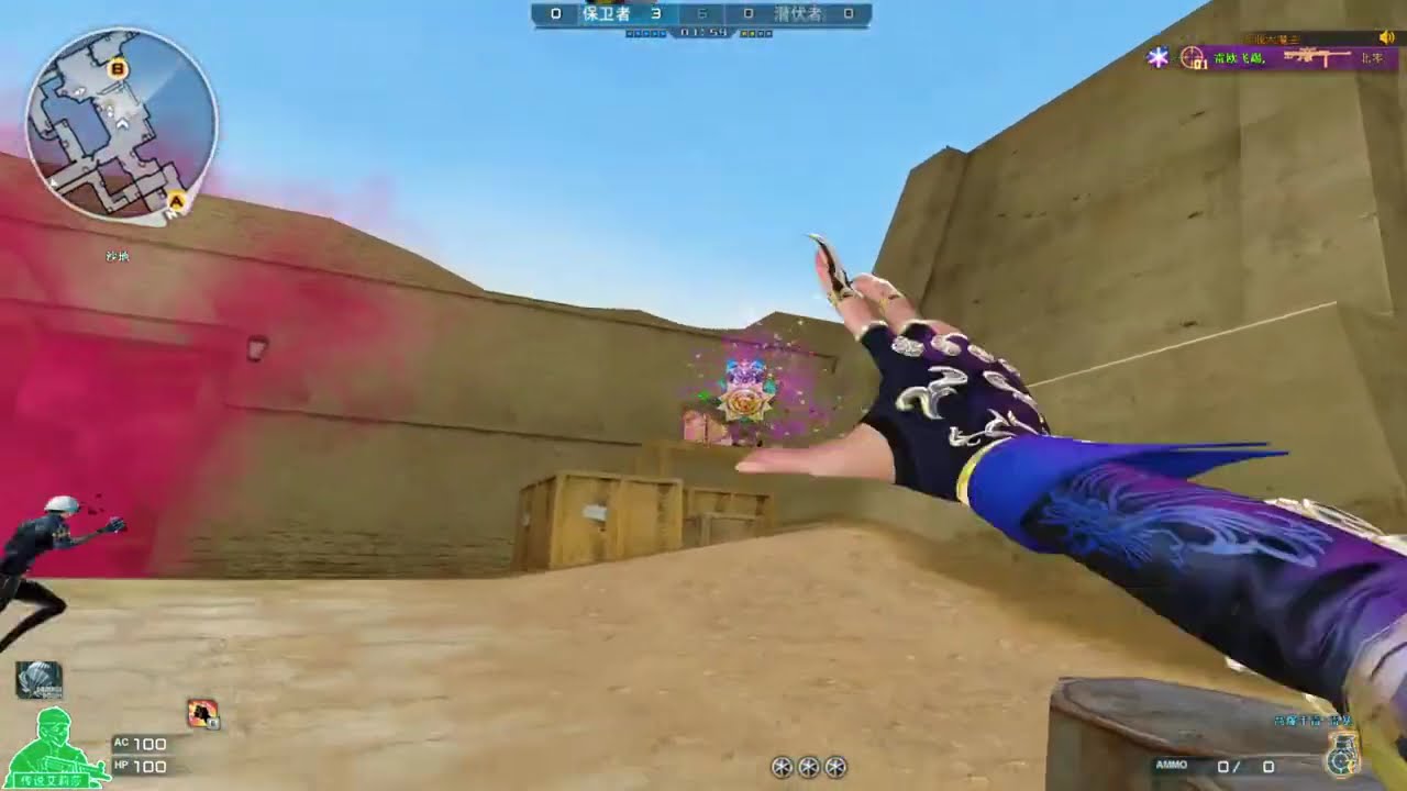 CF : Barrett Noble Gold - Sniper 1vs5 - ClearTeam - Highlights S&D Crossfire China