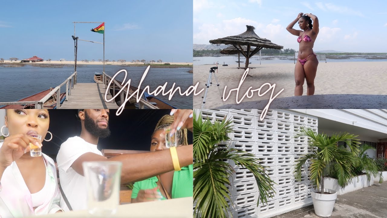 GHANA TRAVEL VLOG: PART 1 - FAMILY | BOJO BEACH | FOOD SPOTS | NIGHTS OUT