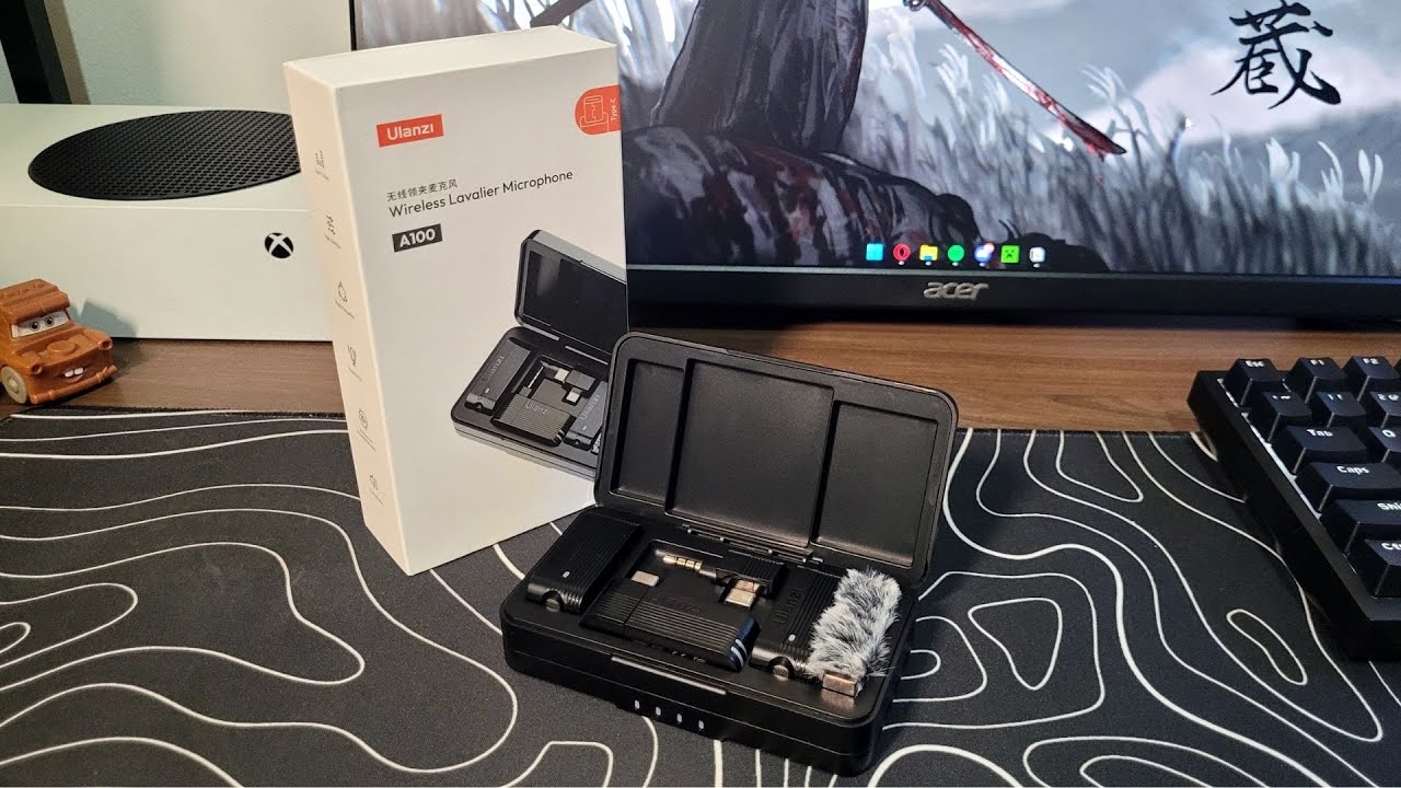 Microfone de Lapela Barato para Produzir Conteúdo - Ulanzi A100