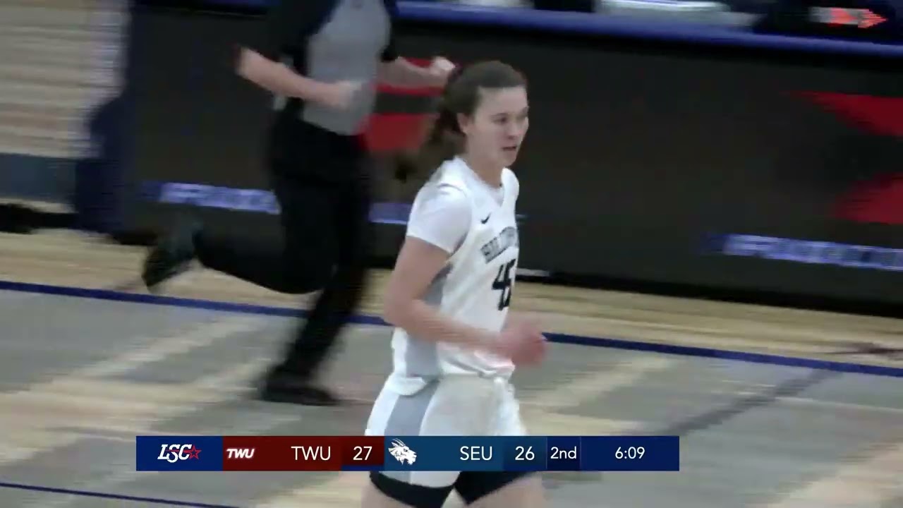 TWU claims 14th straight win; defeats St. Edward's on the road