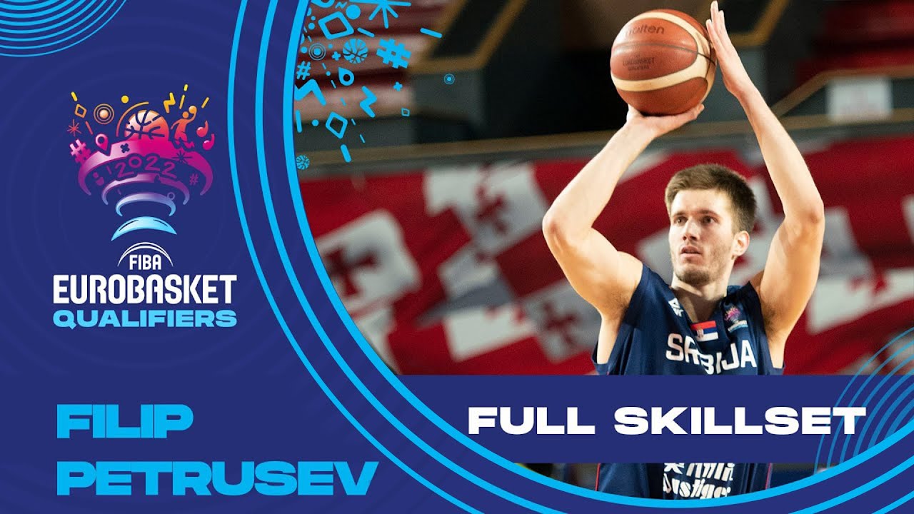 Beast Mode! Filip Petrusev (Serbia) Full Highlights | FIBA EuroBasket 2022 Qualifiers