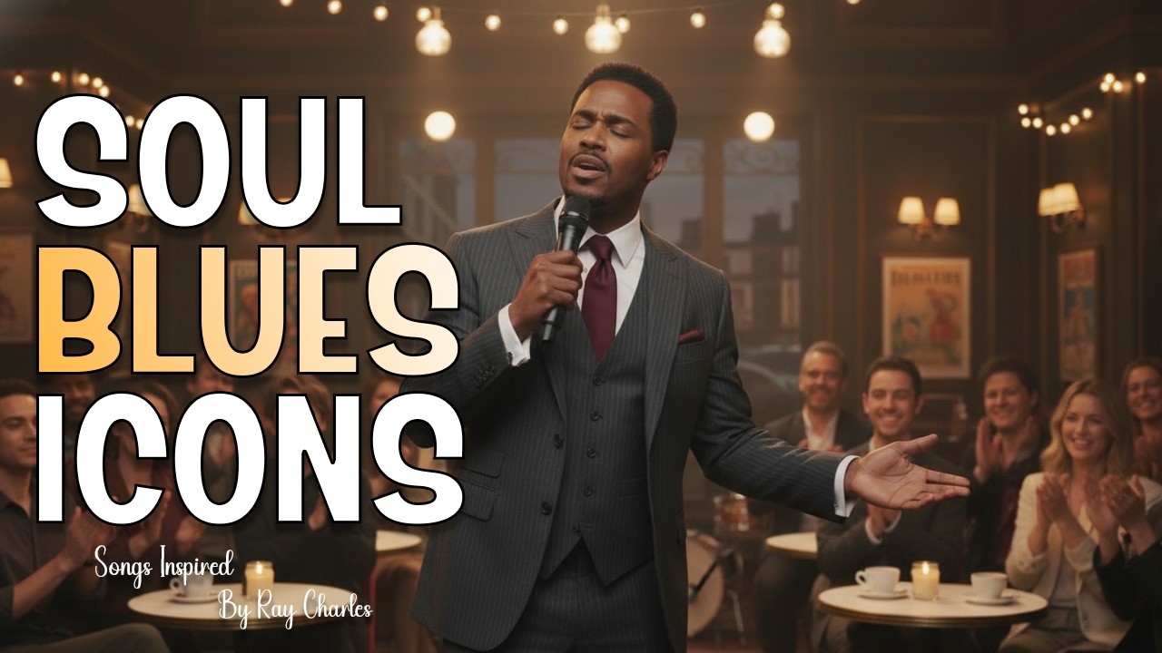 Soul Blues Icons | Songs inspired by Ray Charles, Etta James and Otis Redding | Smooth & Timeless