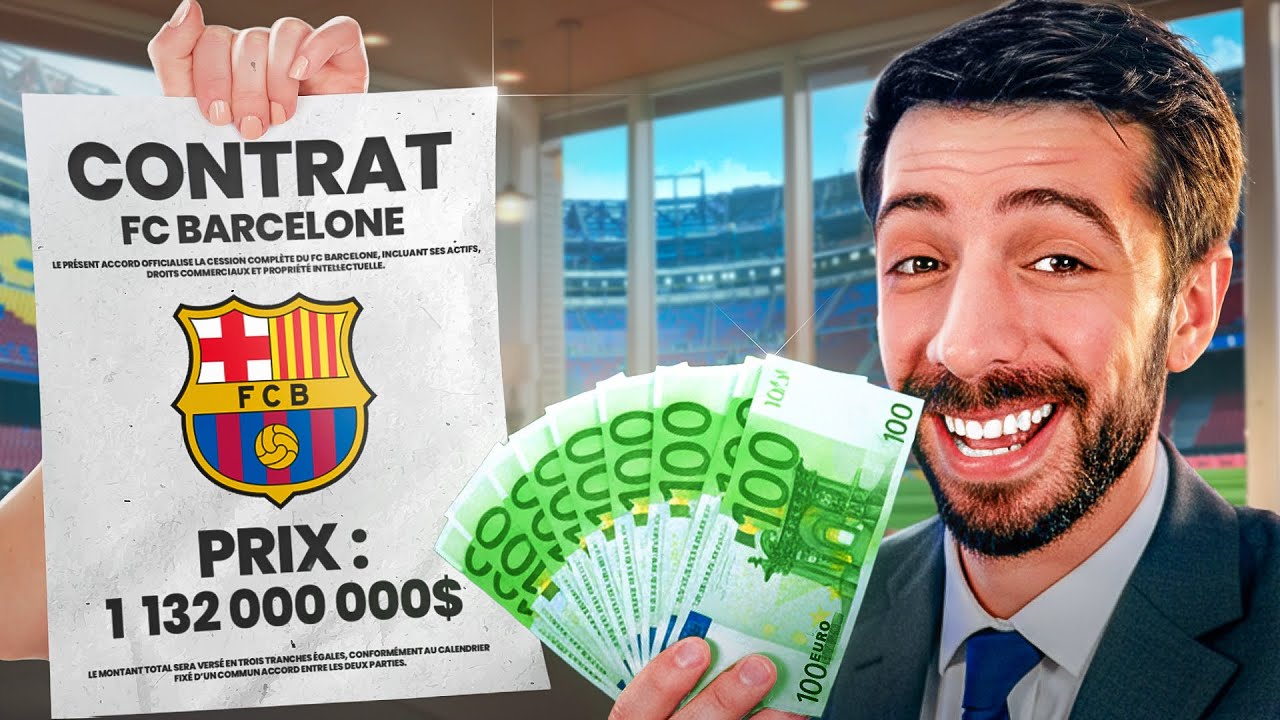J’ACHÈTE le FC BARCELONE sur FC26! (pour 1 MILLIARD seulement…)