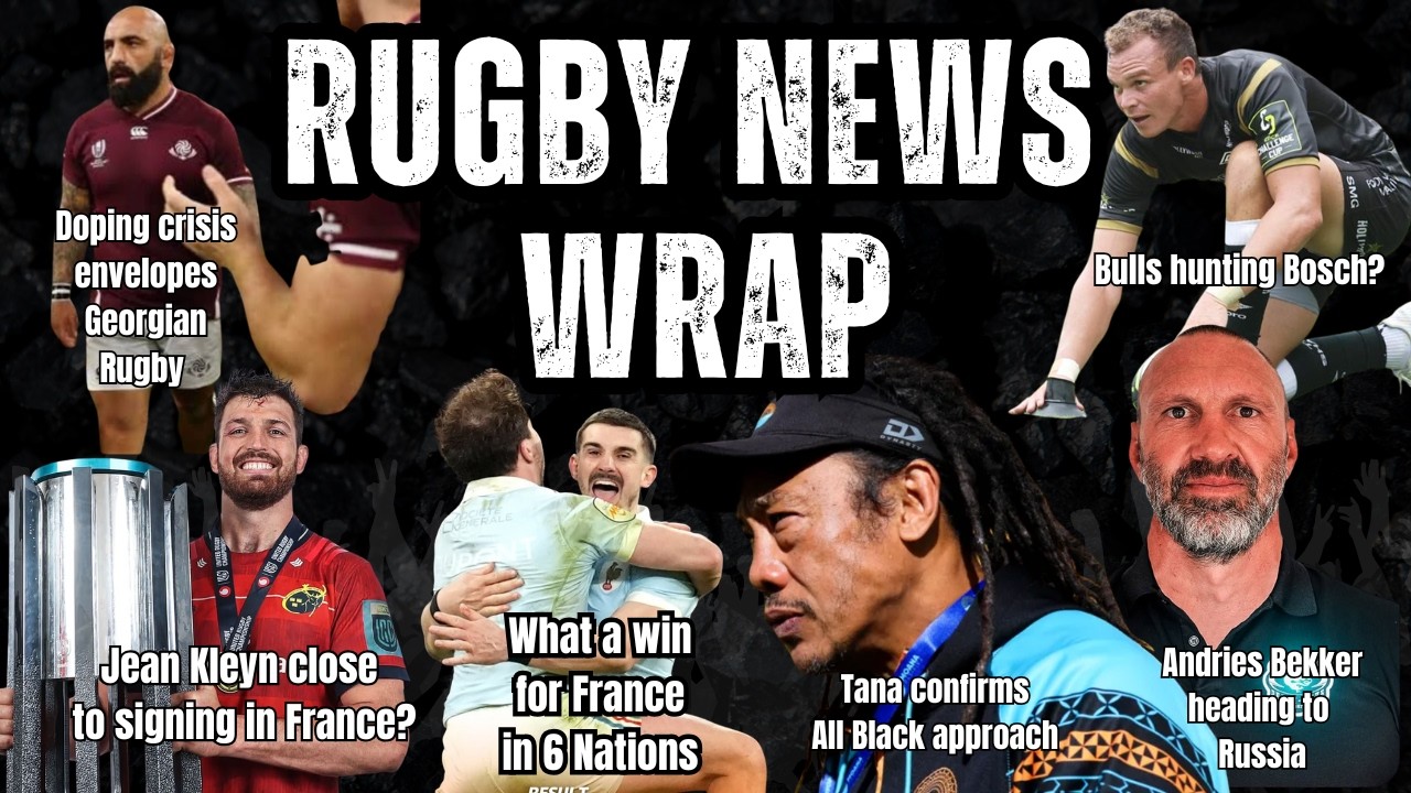 SUNDAY NEWS WRAP:  Georgian doping scandal, Jean Kleyn's new club and Bulls hunting Curwin