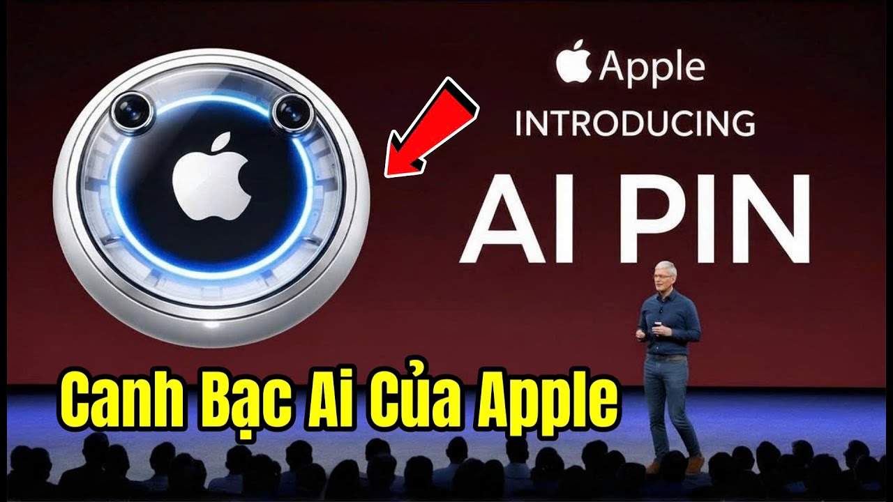 Apple AI Pin . Thiết Bị AI Hiểu Bạn Hơn Cả Smartphone ?