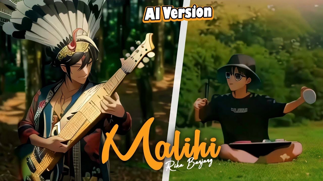 Malihi Dayak (AI Lyric Video) DJ Desa feat. Alif Fakod