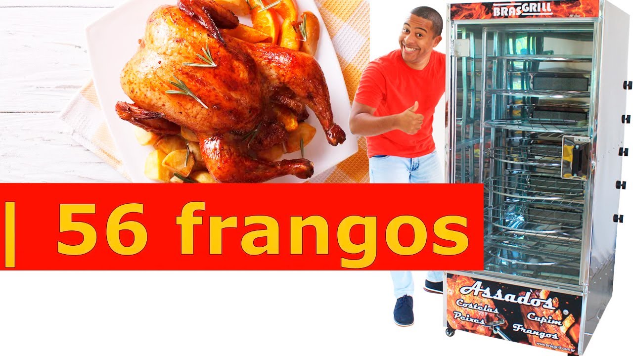TUDO sobre a Máquina de Frango Giratória | SEM ESPETO