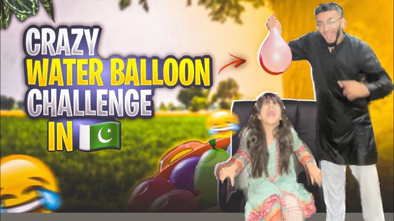 Soaking my siblings in the Pakistan heat! Pakistan vlog