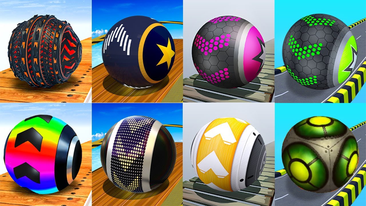 Going Balls VS Rollance Adventure Ball, Rolling Balance Ball 3D, GyroSphere Trials, Action Balls
