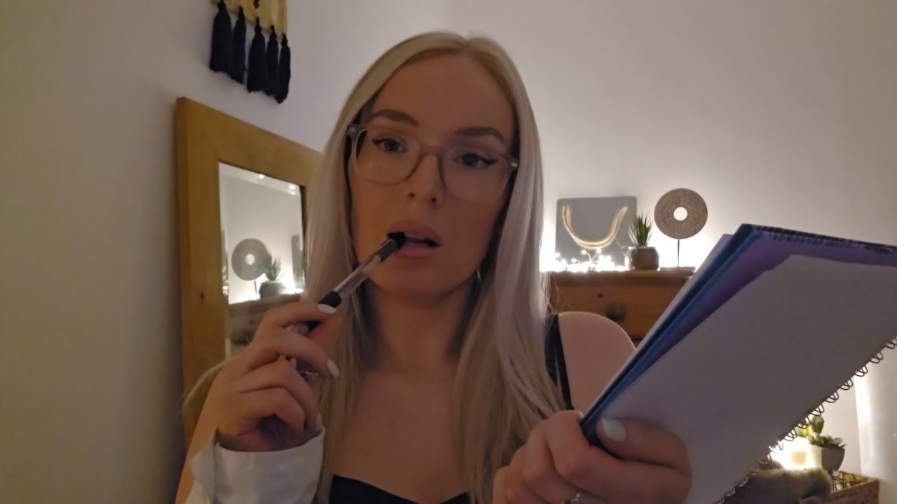 ASMR- Asking Personal Questions For Your Dating Profile 💖 (Soft Spoken)