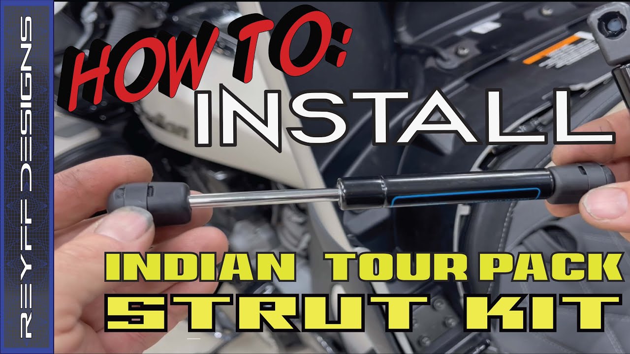 How to Install the Indian Motorcycle Tour Pack Strut Kit #38