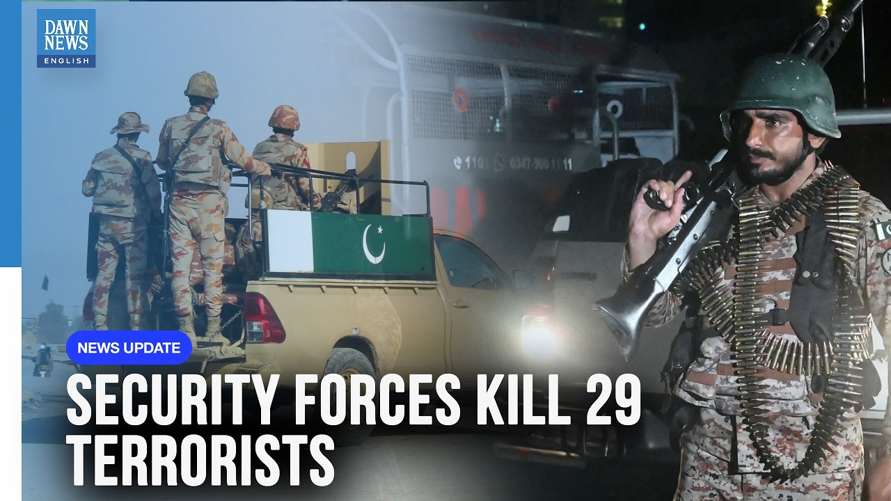 Security Forces Kill 29 Terrorists in Ground Ops, Air Strikes Along Pak-Afghan Border: Info Minister