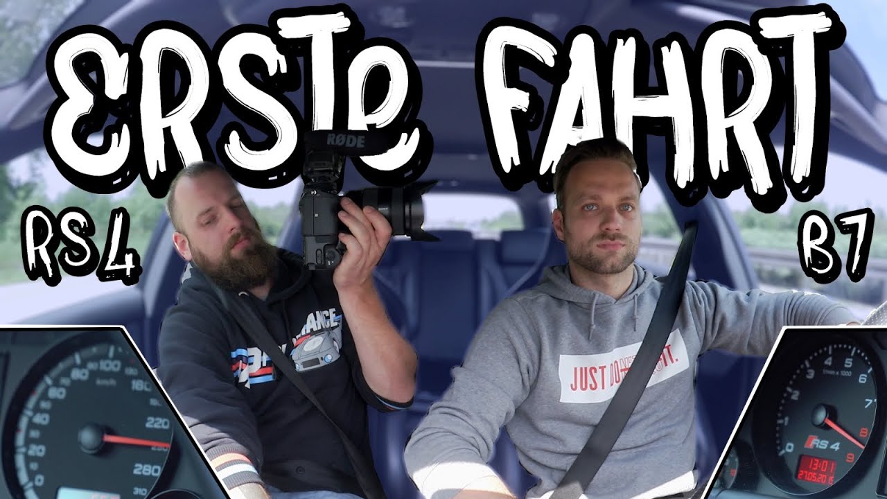 Die erste Fahrt mit dem neuen Setup! - Audi RS4 B7 Motortausch Teil 9 | Philipp Kaess |