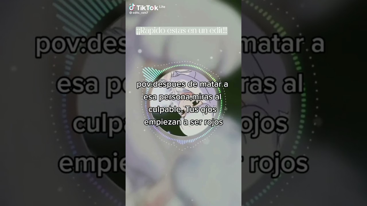 ¡Rápido estas en un edit!