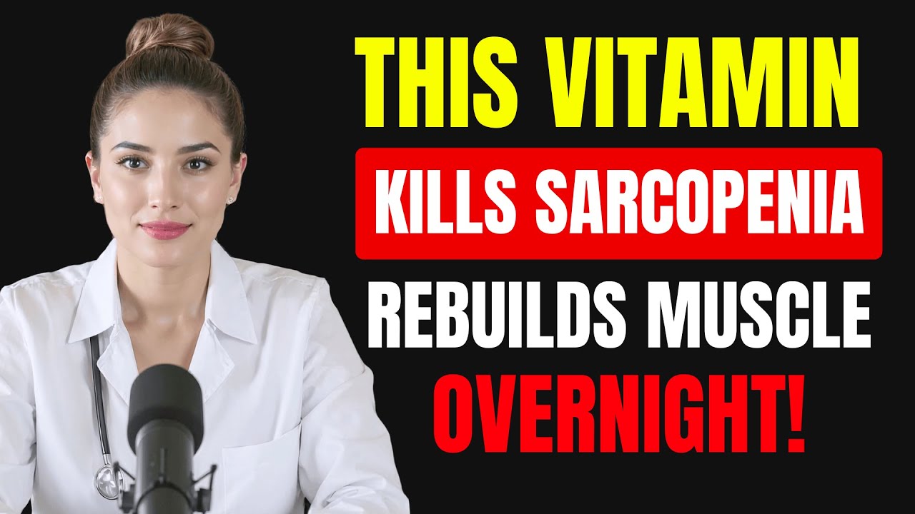 Over 60? Take THESE 3 Vitamins at Night to Rebuild Muscle While You Sleep