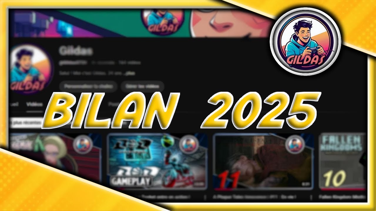 Bilan 2025 | On fait le point sur la chaîne !