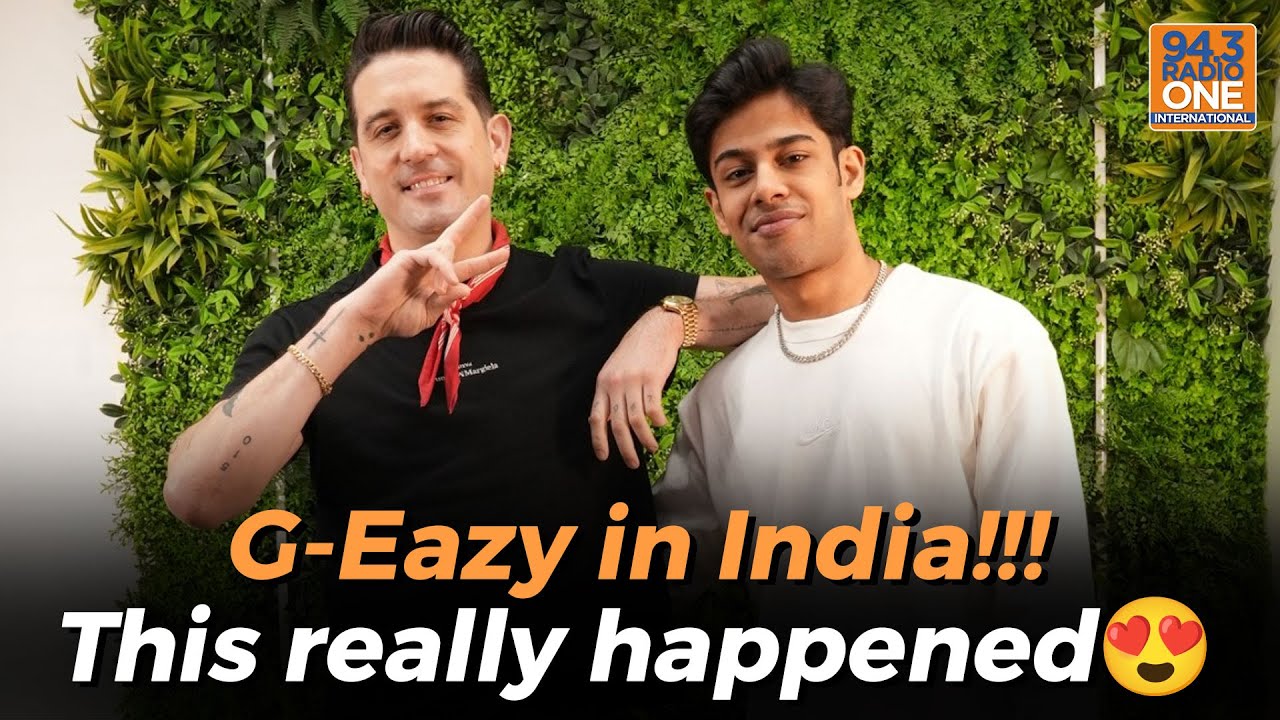 Official G-Eazy India Interview, with exclusive convo about... | Radio One International