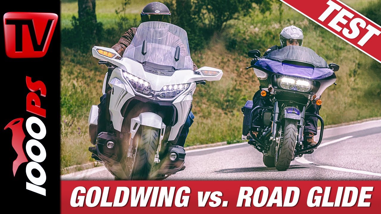 Harley Road Glide Special vs. Honda Goldwing - der Konzeptvergleich!