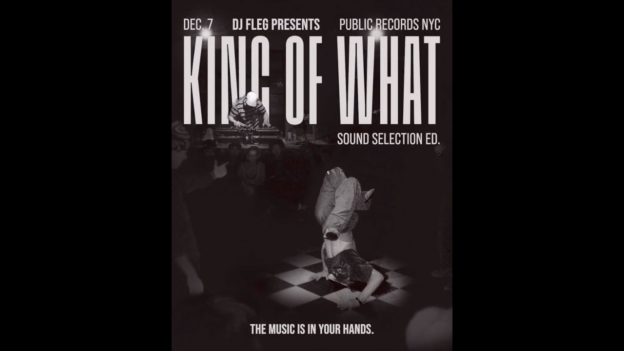 HI-Fi Event All Vinyl - King of What Sound Selection Edition by DJ Fleg - BNC